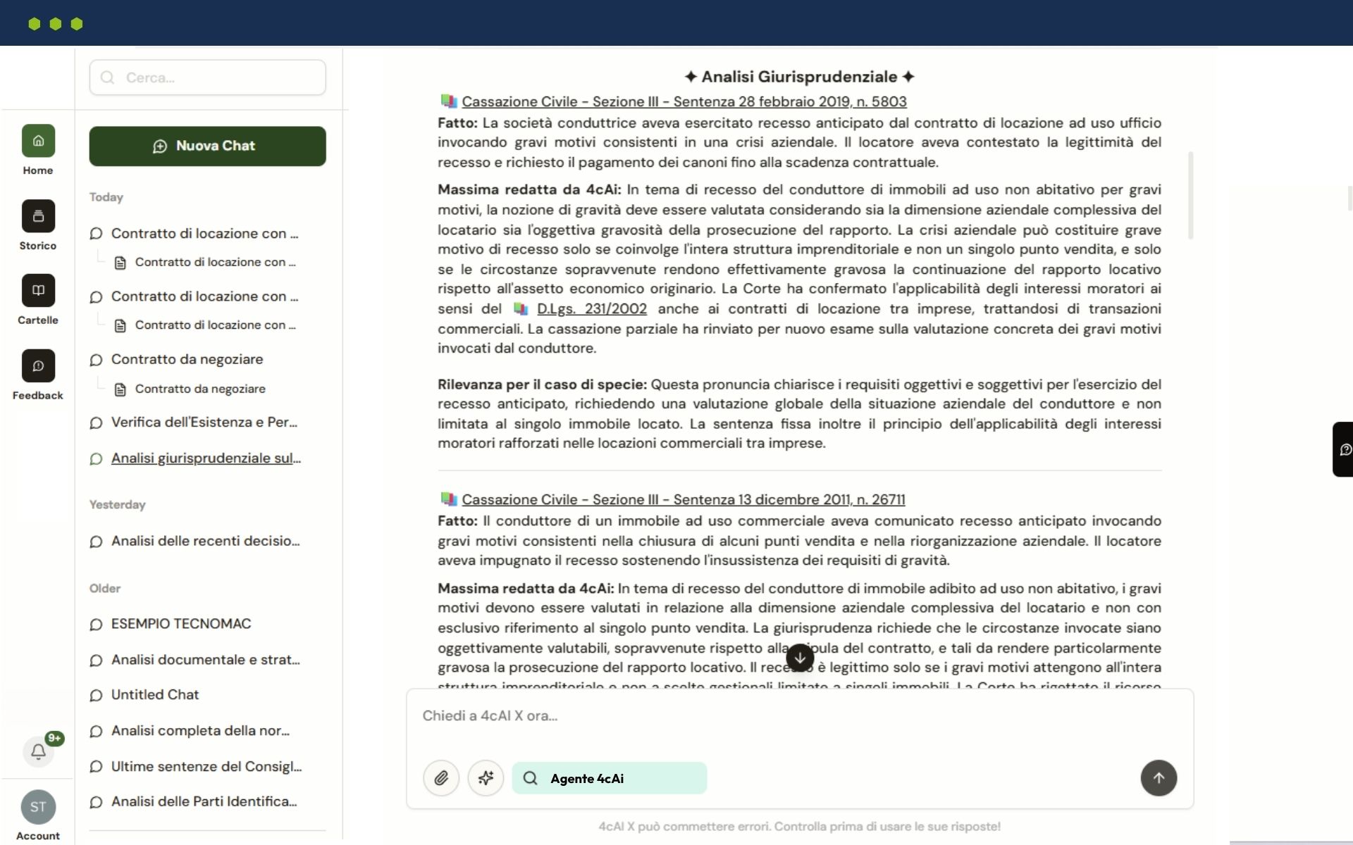 percorsi semplificati casi d'uso 4cAi X