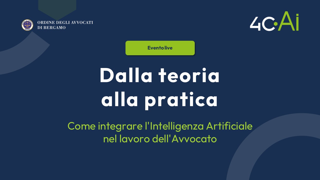 evento su AI per avvocati