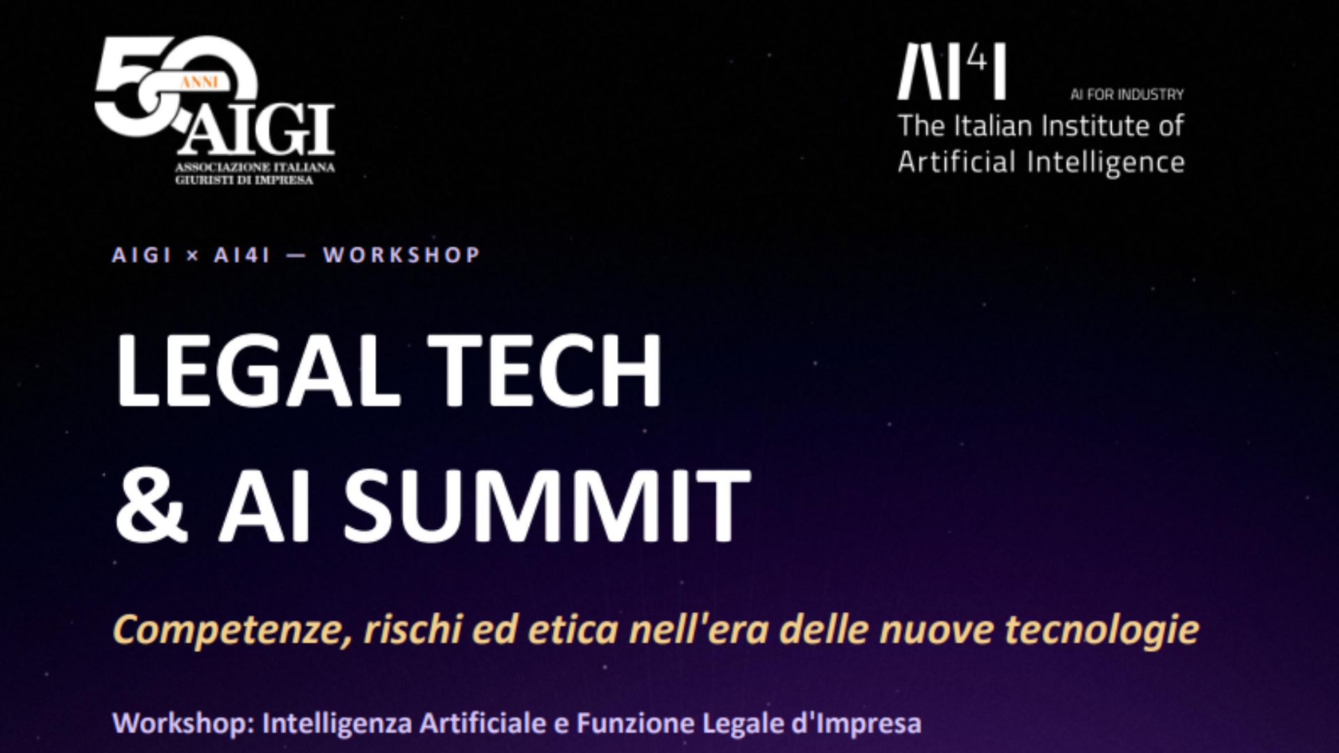 4cAi al Legal Tech & AI Summit 2026 di Roma
